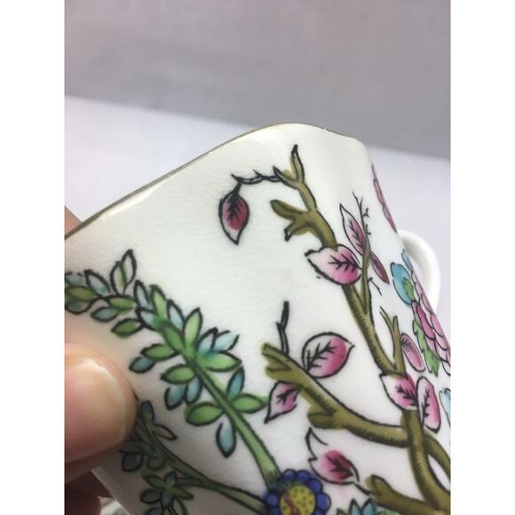 VINTAGE Coalport CHINA Indian Tree Pattern SET OF TWO Teacups and Saucer SET - Picture 10 of 12